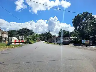 Puerto Rico Highway 663 in Sabana Hoyos