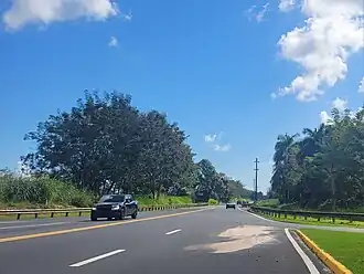 Puerto Rico Highway 867 between Media Luna and Sabana Seca