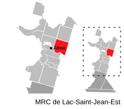 Location of Saint-Nazaire
