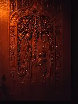 Doubting Thomas door, Christ Church Cranbrook