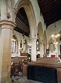 North arcade from nave
