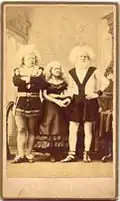Lucasie Family cabinet card