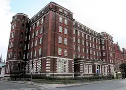 Former Nurse's Home, Liverpool Infirmary, Pembroke Place, now Cedar House, by Edmund Kirkby and Sons (1923; unlisted)