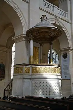 Pulpit of the cathedral