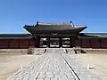 Myeongjeongmun, the entrance to the main hall of the palace