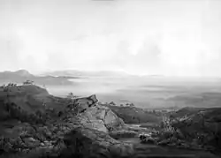 Painting by Charles Ross