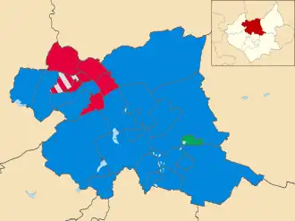 2019 results map