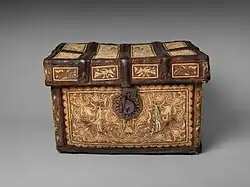 Chest (petaca) from colonial Mexico, c. 1772. Metropolitan Museum of Art[120]