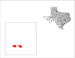 Location of Childress, Texas