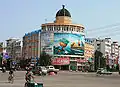Downtown Zhuanghe on Huanghe Avenue at Xinhua (2007)