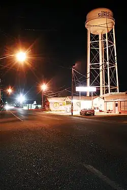 "Downtown" Sunset in October of 2011