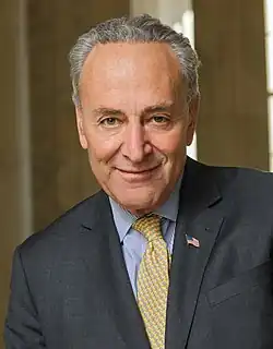 Senior U.S. Senator Chuck Schumer (Minority Leader)
