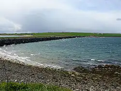 Barrier 4, linking Burray and South Ronaldsay.