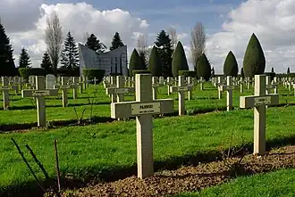 The Polish cemetery in Grainville-Langannerie