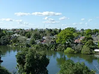 Claudelands, from Hamilton Central