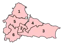 Parliamentary constituencies in Cleveland (2010–2024)