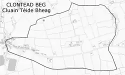 Location of Clontead Beg