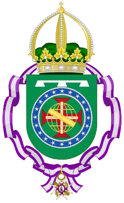 Coat of arms of Isabel, Princess Imperial of Brazil