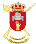 Coat of Arms of the former 1st Divisional Logistics Group (AGLD-1)