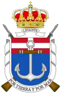 Coat of Arms of Eastern Regiment [Tercio] (TERLEV) Naval Protection Force