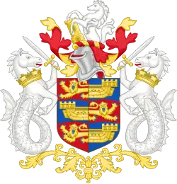 Arms of Dover District Council, granted 1987