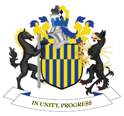 Coat of arms of Metropolitan Borough of Gateshead