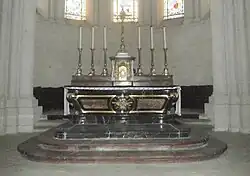 High altar and tabernacle.