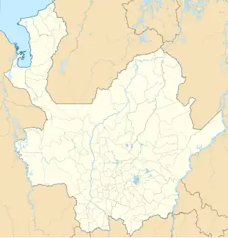 Location of the Gulf of Urabá within Colombia