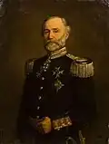 Regimental commander (1880–88), Colonel Gösta Lagerberg&nbsp;[sv] wearing the regiment's uniform