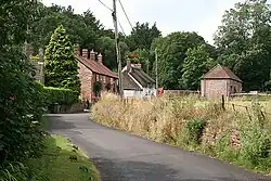 The village of Combe Florey