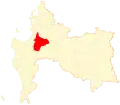Location of Santa Juana commune in the Bío Bío Region