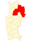 Location in Coquimbo Region