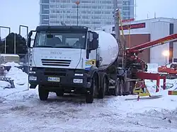8x4 Concrete mixer Jyväskylä, Finland