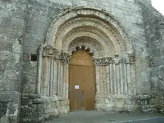 Door of the church