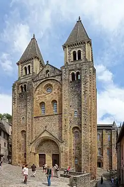 Abbey Church of Sainte-Foy, Conques, France, unknown architect, 1087-1107[166]