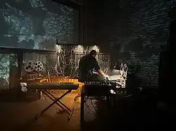 Craven Faults live performance at The White Hotel Salfrod, on 8 November 2024