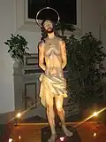 Jesus at the pillar