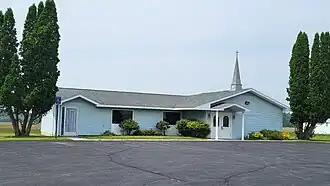 Glennie United Methodist Church, which also serves as the township hall