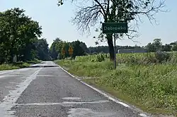 Entrance to the village