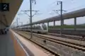D2338 passing Lufeng railway station at approx. 200 km/h