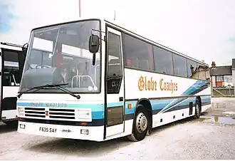 Duple 320 on 12-metre Dennis Javelin chassis