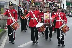 Drummers of the Duke of Wellington's Regiment, 2008