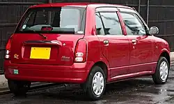 Mira five-door (Japan; facelift)