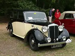 Daimler 2½ litre six-light saloon 1947