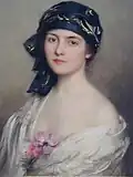 Woman with Black Turban
