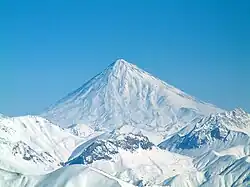 Damavand in winter