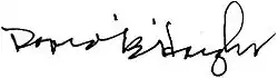 Signature of David B. Haight
