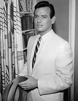 David Janssen in 1957