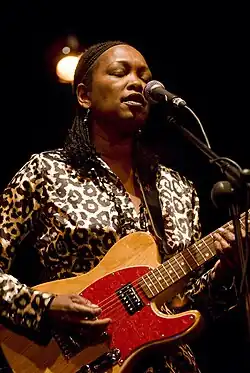 Image 53Deborah Coleman, 2009 (from List of blues musicians)