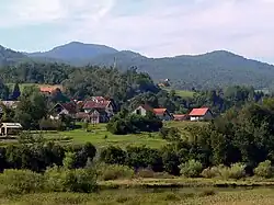 Desmerice, village near Ogulin, Croatia